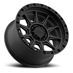 American Racing AR202 BK 16x8 +0 5x139.7mm 108mm Cast Iron Black
