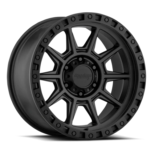 American Racing AR202 BK 18x9 +0 6x139.7mm 106.25mm Cast Iron Black