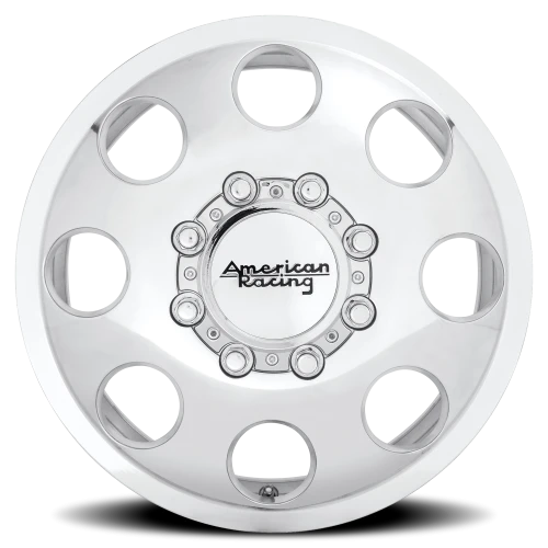 American Racing Baja Dually AR204 PO 17x6 +111 8x165.1mm 121.5mm Polished