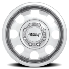 American Racing Baja Dually AR204 PO 17x6 -134 8x165.1mm 121.5mm Polished