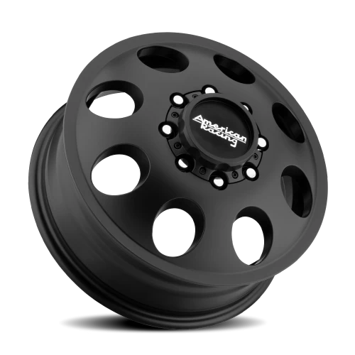 American Racing Baja Dually AR204 BK 17x6.5 +111 8x200mm 142mm Satin Black