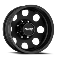 American Racing Baja Dually AR204 BK 17x6.5 -140 8x200mm 142mm Satin Black