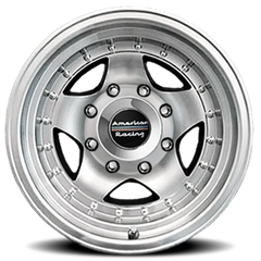 American Racing AR23 SL 16x8 +0 8x170mm 130.81mm Machined Silver Clear Coat