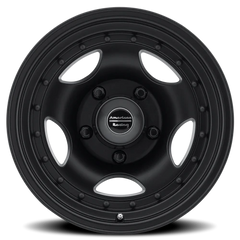 American Racing AR23 BK 15x10 -44 5x127mm 83.06mm Satin Black Clear Coat