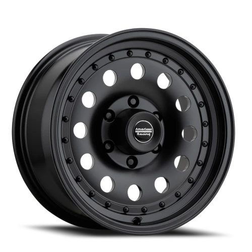 American Racing Outlaw II AR62 BK 17x8 +0 8x170mm 130.81mm Satin Black