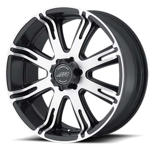 American Racing AR708 MB 20x9 +20 6x139.7mm 106.25mm Matte Black Machined