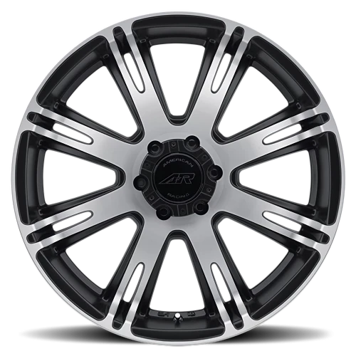 American Racing AR708 MB 20x9 +20 6x139.7mm 106.25mm Matte Black Machined