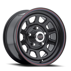 American Racing AR767 15x7 +0 5x120.65mm 72.6mm Gloss Black Stripes