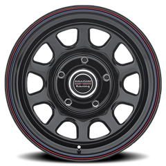 American Racing AR767 15x8 -11 5x120.65mm 72.6mm Gloss Black Stripes