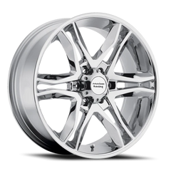 American Racing Mainline AR893 CH 17x8 +0 6x139.7mm 106.25mm Chrome