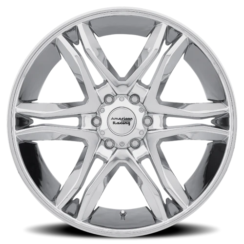 American Racing Mainline AR893 CH 17x8 +0 6x139.7mm 106.25mm Chrome
