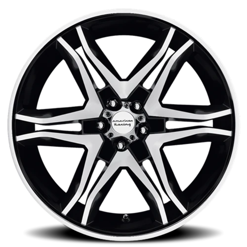 American Racing Mainline AR893 GBM 18x8.5 +30 5x114.3mm 72.6mm Gloss Black Machined