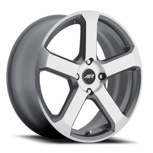 American Racing AR896 17x7.5 +45 5x114.3mm 72.56mm Dark Silver Machined Face