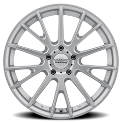 American Racing AR904 SL 19x8 +45 5x120mm 74.1mm Silver Machined