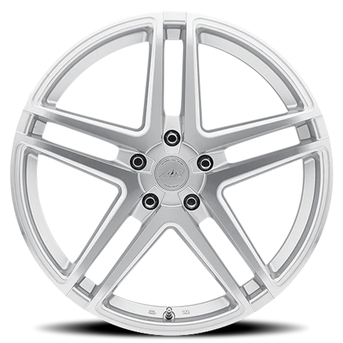 American Racing AR907 SL 18x8 +40 5x112mm 72.56mm Silver Machined
