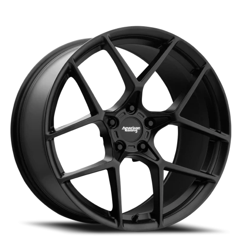 American Racing Crossfire AR924 BK 20x10 +75 5x120.65mm 70.3mm Satin Black