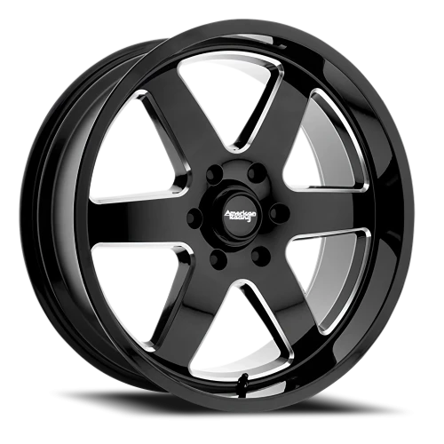 American Racing Patrol AR926 BK 20x9 +12 5x127mm 83.06mm Gloss Black Milled