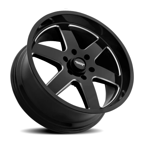 American Racing Patrol AR926 BK 20x9 +12 6x135mm 87.1mm Gloss Black Milled