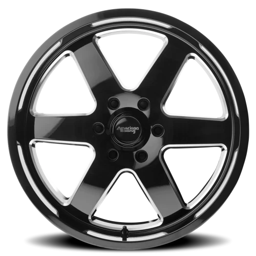 American Racing Patrol AR926 BK 20x9 +12 6x135mm 87.1mm Gloss Black Milled