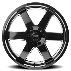 American Racing Patrol AR926 BK 20x9 +12 6x135mm 87.1mm Gloss Black Milled