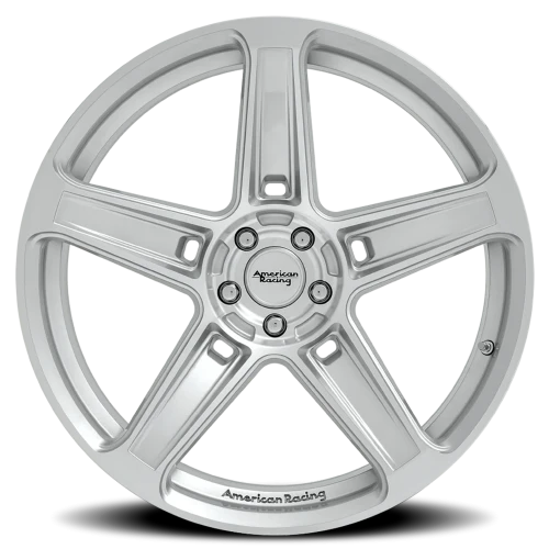 American Racing Hellion AR936 SL 22x10.5 +25 5x115mm 72.56mm Machined Silver