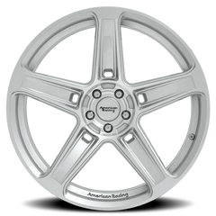 American Racing Hellion AR936 SL 22x10.5 +25 5x115mm 72.56mm Machined Silver