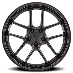 American Racing AR942 MB 20x12 +6 5x115mm 71.5mm Matte Black Gloss Black Lip