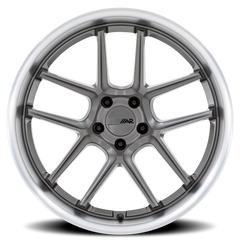 American Racing AR942 MG 20x11 -6 5x115mm 71.5mm Matte Gunmetal Machined Lip