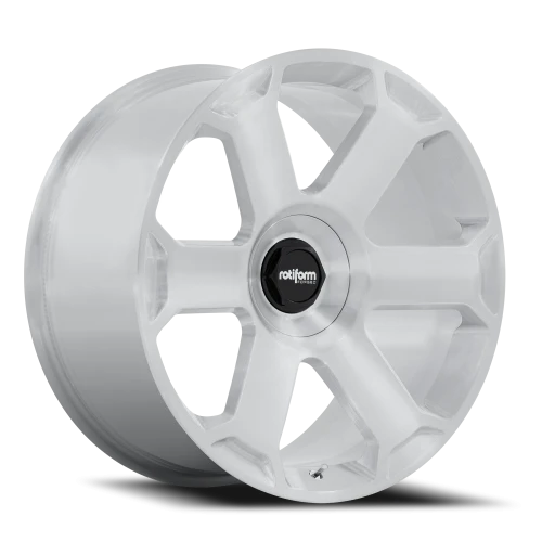 Rotiform AVS BS 22x10.5 +10 5x112mm 66.56mm Brushed Silver