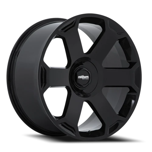 Rotiform AVS GB 22x10.5 +10 5x112mm 66.56mm Gloss Black