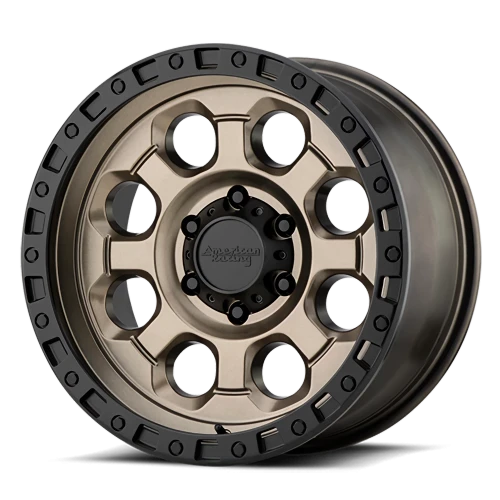 ATX AX201 BRZ 18x9 +35 5x127mm 71.5mm Matte Bronze Black Lip
