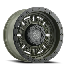 Black Rhino Abrams ODG 20x9.5 +12 6x139.7mm 112.1mm Olive Drab Green