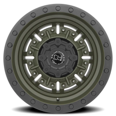 Black Rhino Abrams ODG 17x8.5 -18 6x139.7mm 112.1mm Olive Drab Green