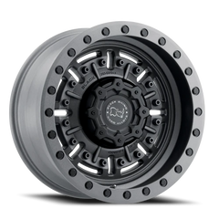 Black Rhino Abrams MG 20x9.5 -18 5x127mm 71.6mm Textured Matte Gunmetal