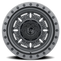 Black Rhino Abrams MG 18x9.5 +12 6x114.3mm 76.1mm Textured Matte Gunmetal