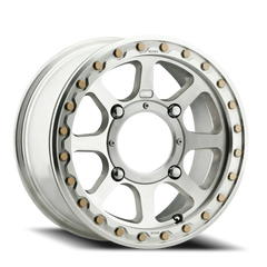 KMC Addict 2 Beadlock UTV KS234 SL 15x6 +38 4x137mm 112.1mm Machined Silver