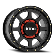 KMC Addict 2 UTV KS134 14x7 +38 4x137mm 112.1mm Satin Black