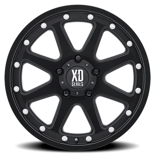 XD Series Addict XD798 MB 20x9 -12 8x170mm 125.5mm Matte Black