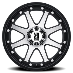 XD Series Addict XD798 MBM 20x9 -12 5x127mm 72mm Matte Black Machined