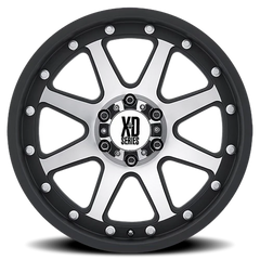 XD Series Addict XD798 MBM 20x9 +18 6x139.7mm 106.25mm Matte Black Machined