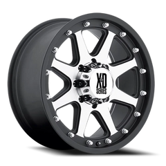 XD Series Addict XD798 MBM 18x9 -12 8x165.1mm 125.5mm Matte Black Machined