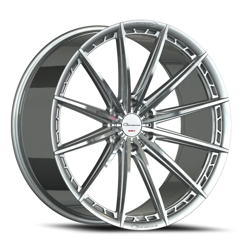 Giovanna Alessana MS 20x9 +25 5x112mm 66.56mm Gloss Silver Machined Face