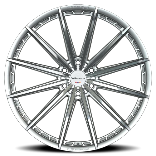 Giovanna Alessana MS 20x9 +25 5x112mm 66.56mm Gloss Silver Machined Face