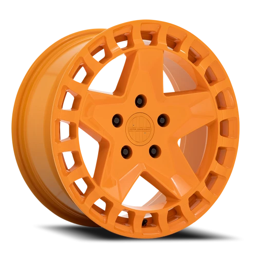 Victor Equipment Alpen OR 17x8 +10 5x130mm 71.6mm Gloss Orange