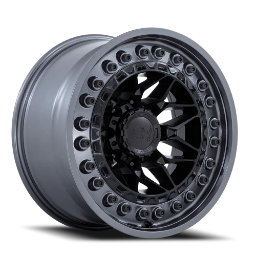 Black Rhino Alpha MBGL 18x9 +20 8x180mm 124.2mm Matte Black Gunmetal Lip