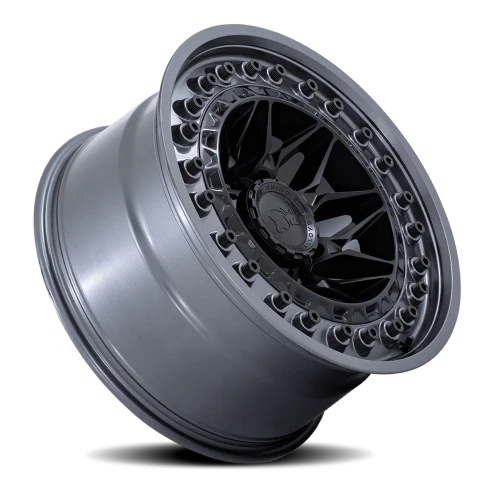 Black Rhino Alpha MBGL 18x9 +0 8x165.1mm 125.1mm Matte Black Gunmetal Lip