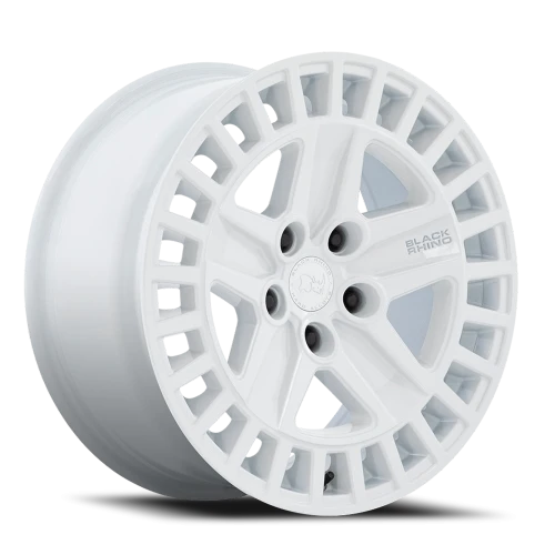 Black Rhino Alston WH 20x8.5 +25 5x127mm 71.5mm Gloss White