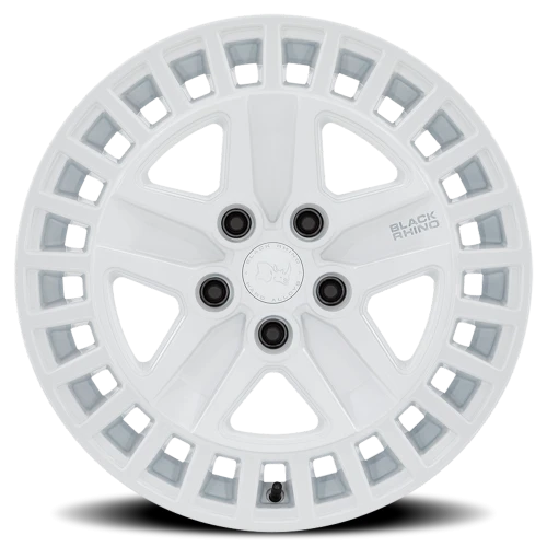 Black Rhino Alston WH 20x8.5 +25 5x120mm 74.1mm Gloss White