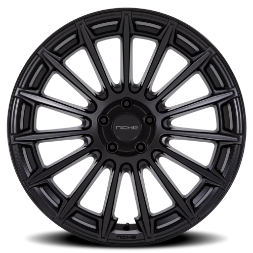 Niche Amalfi M274 20x10.5 +20 5x114.3mm 72.56mm Matte Black