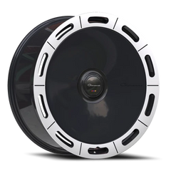 Giovanna Amur-X MB 24x10 +10 6x139.7mm 108mm Gloss Black Machined Lip